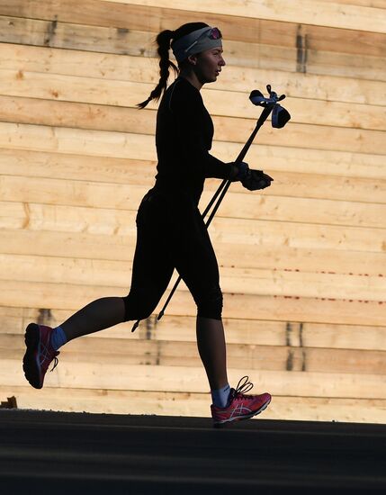 Биатлон. Тренировочный сбор национальной команды