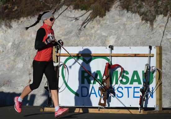 Биатлон. Тренировочный сбор национальной команды