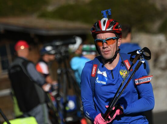 Биатлон. Тренировочный сбор национальной команды