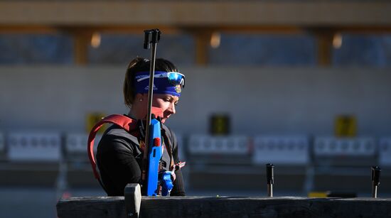 Биатлон. Тренировочный сбор национальной команды