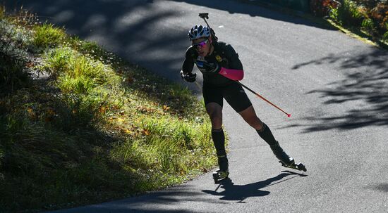 Биатлон. Тренировочный сбор национальной команды