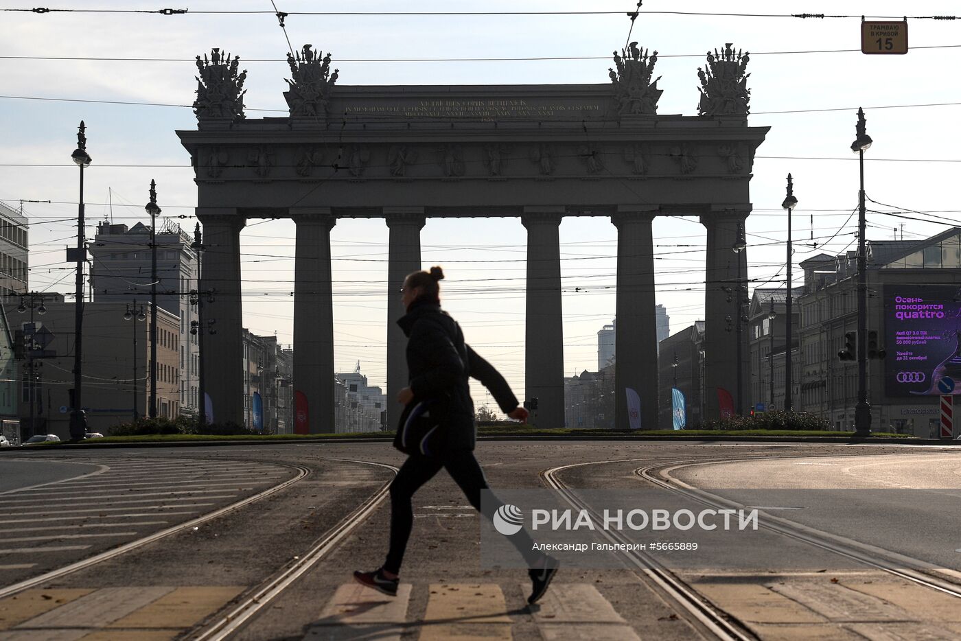 Праздник в честь 180-летия Московских триумфальных ворот в Санкт-Петербурге