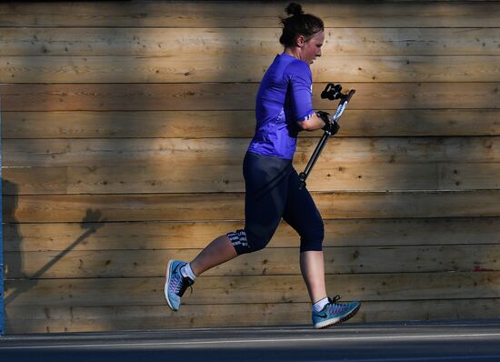 Биатлон. Тренировочный сбор национальной команды