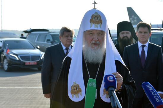 Визит патриарха Кирилла в Белоруссию. День первый