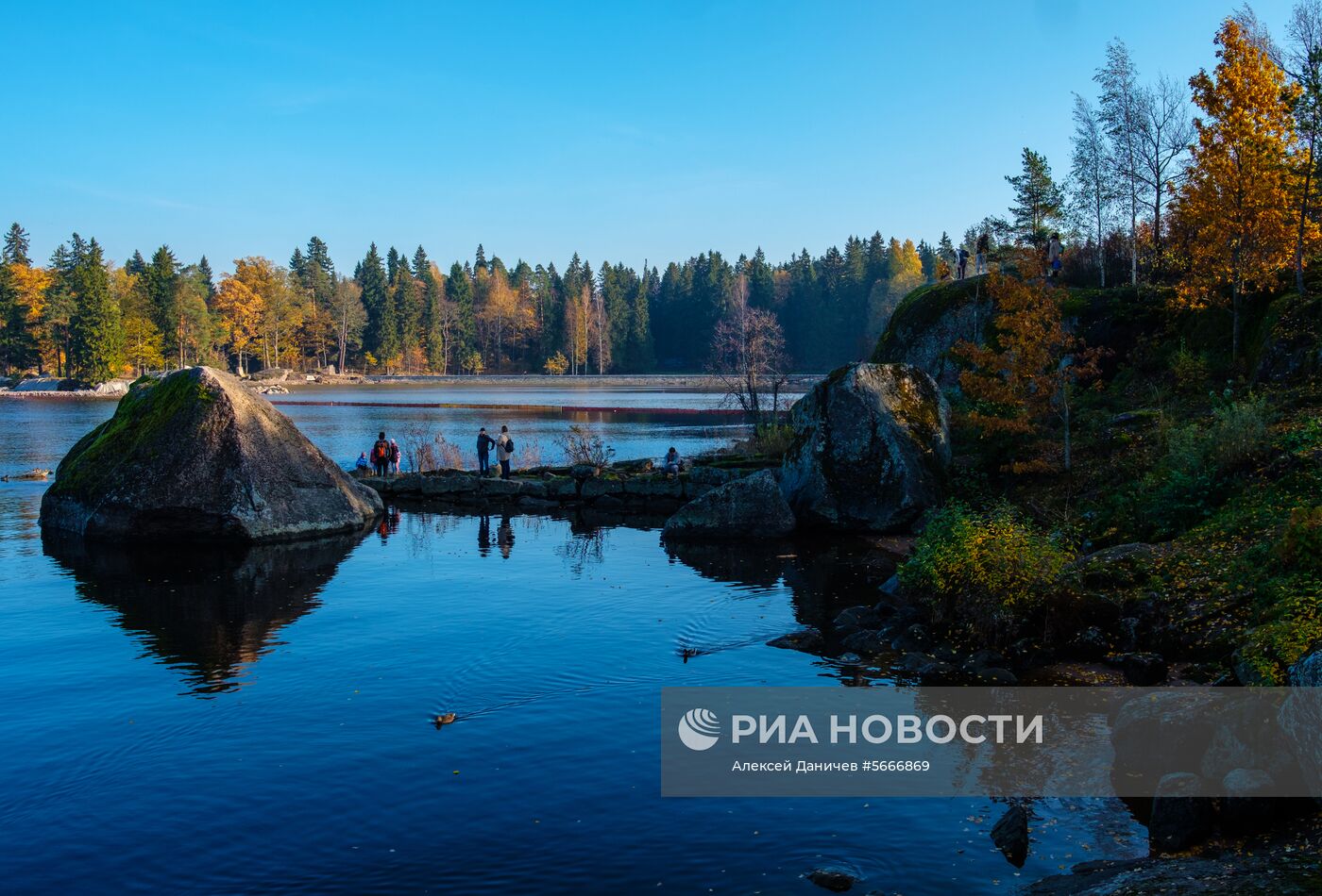 Парк "Монрепо" в Выборге