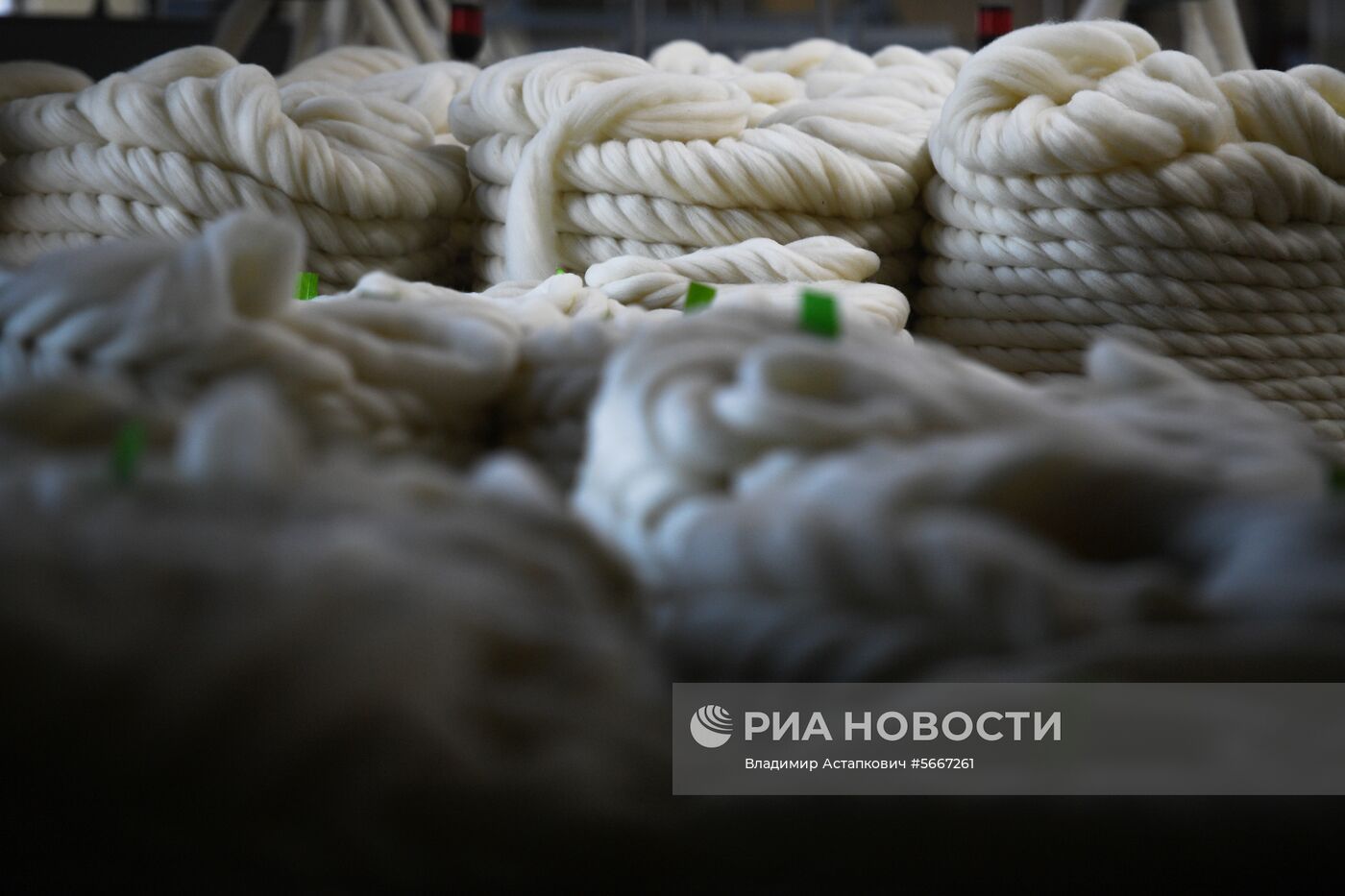 Фабрика по производству ковров "Эрдэнэт Хивс" в Монголии