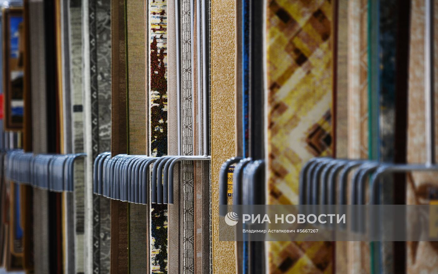 Фабрика по производству ковров «Эрдэнэт Хивс» в Монголии