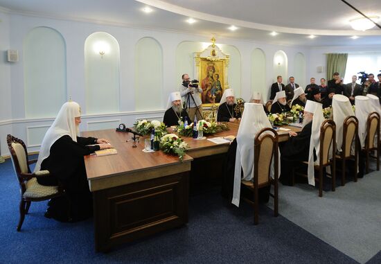 Заседание Священного синода РПЦ