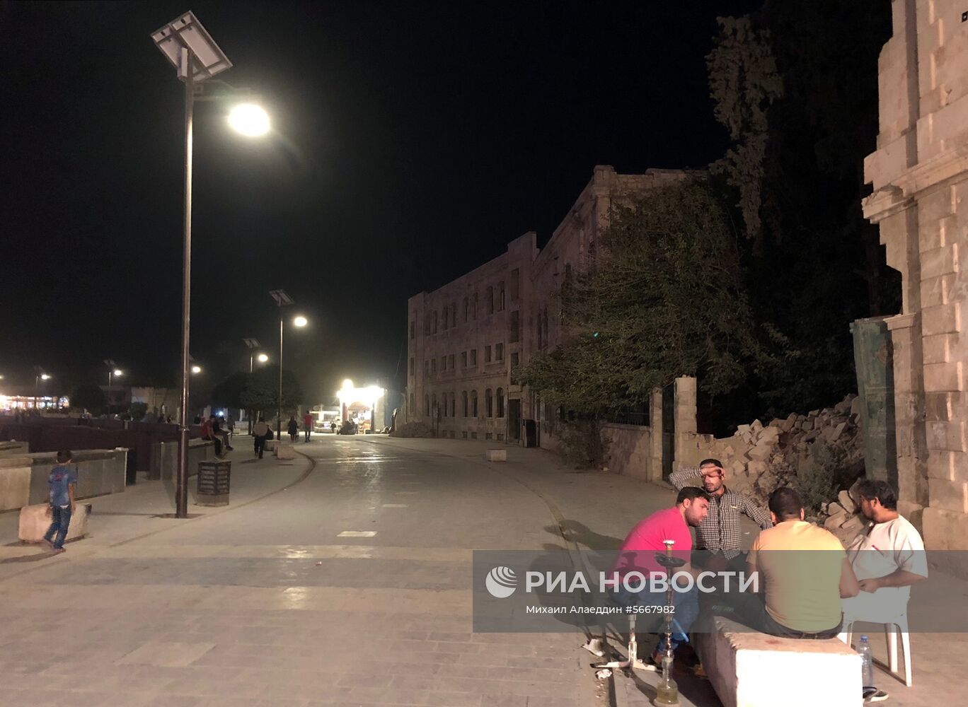 Город Алеппо в Сирии