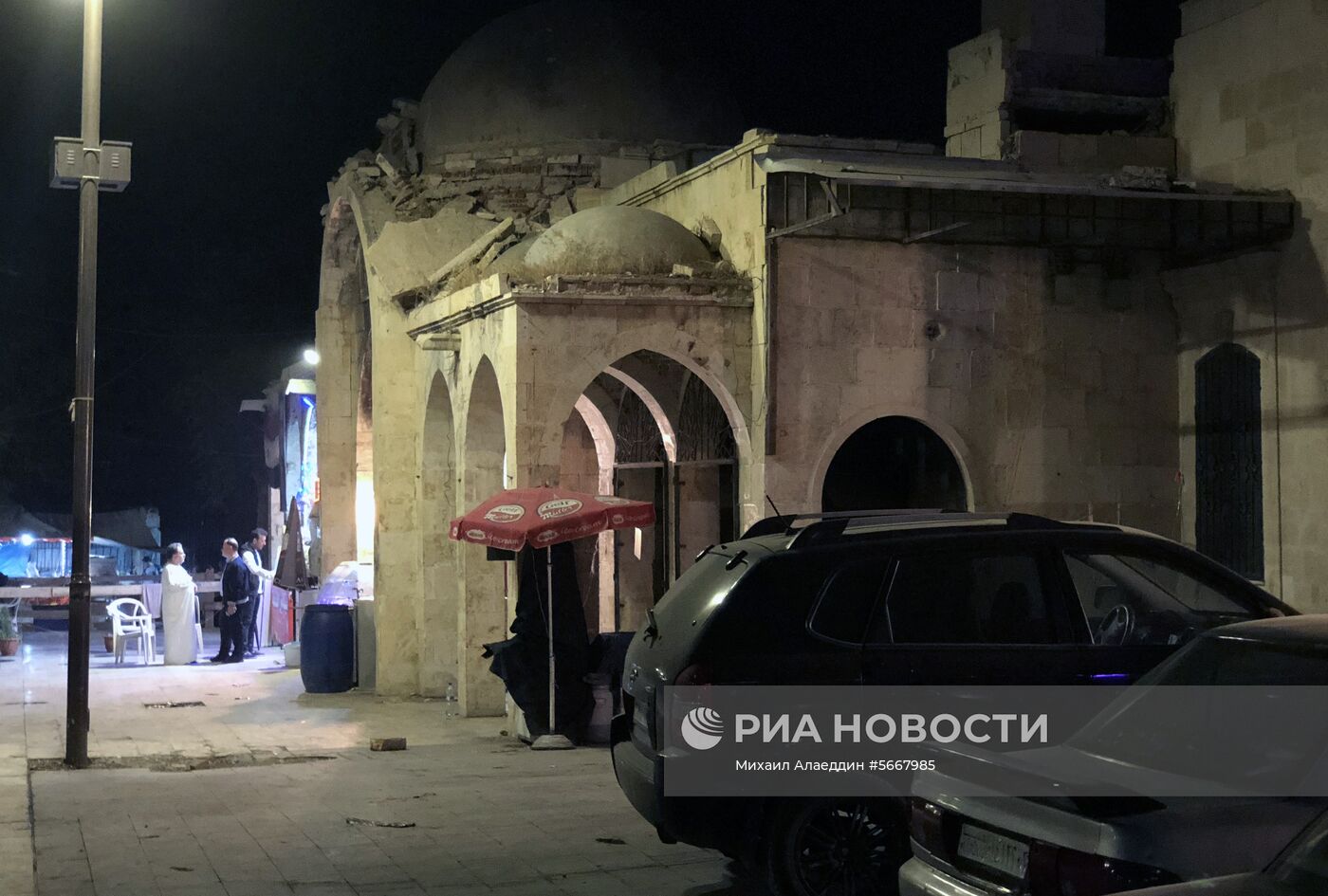 Город Алеппо в Сирии