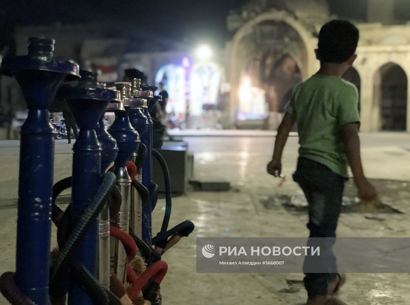 Город Алеппо в Сирии