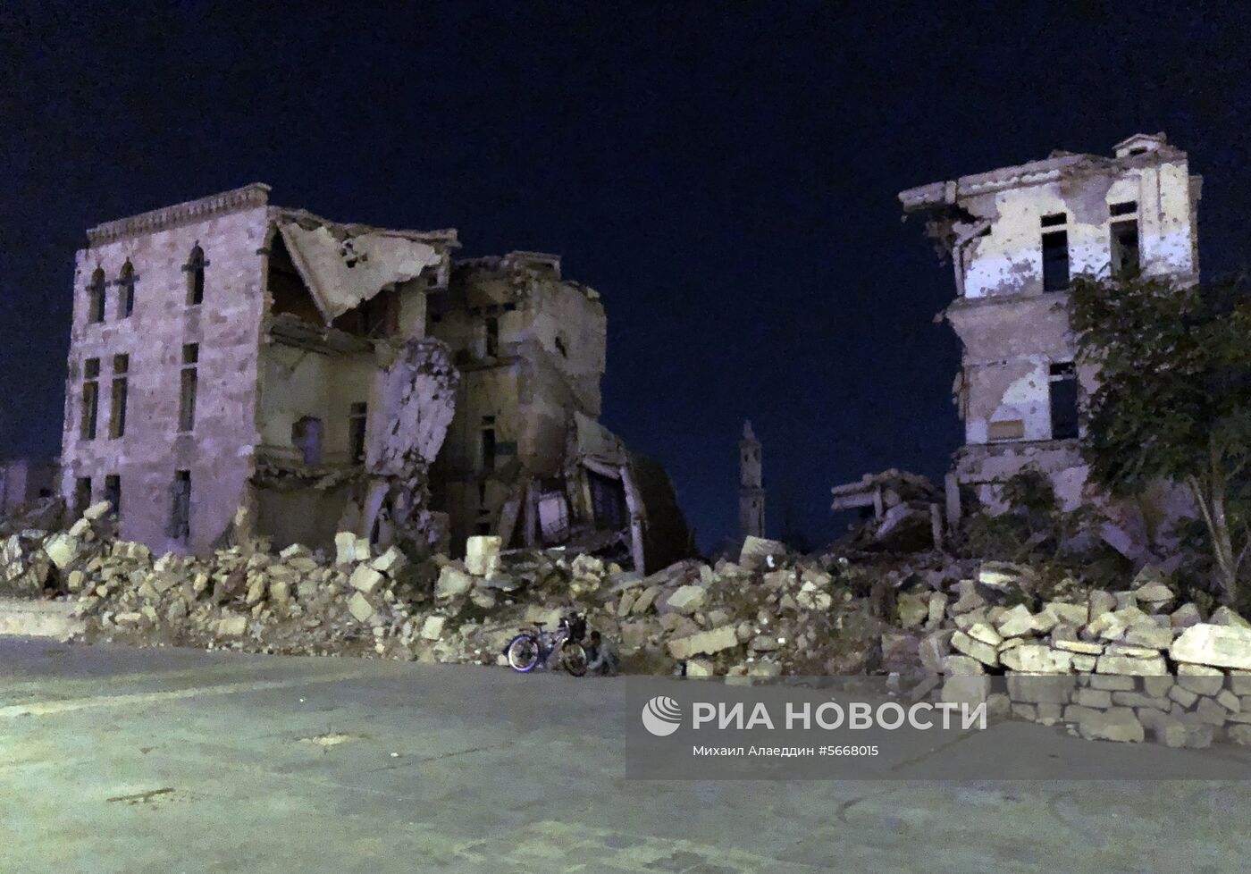 Город Алеппо в Сирии