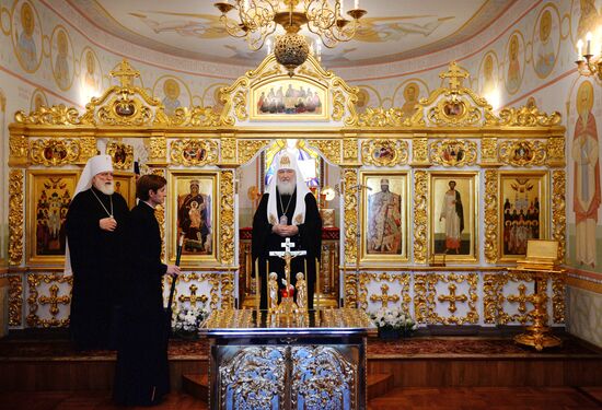 Заседание Священного синода РПЦ