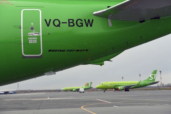 S7 получила первый в России Boeing 737 MAX