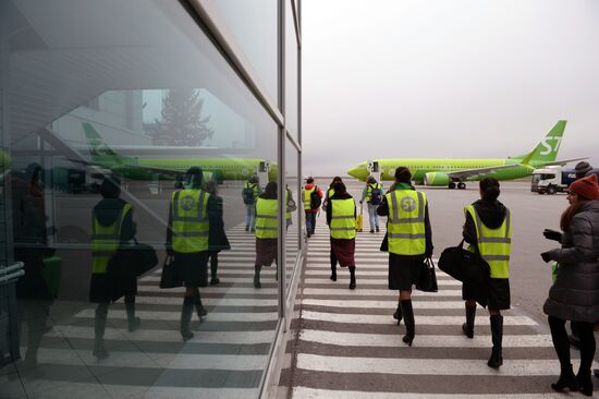 S7 получила первый в России Boeing 737 MAX