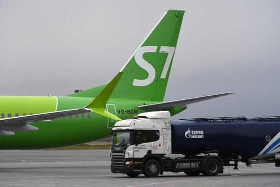 S7 получила первый в России Boeing 737 MAX