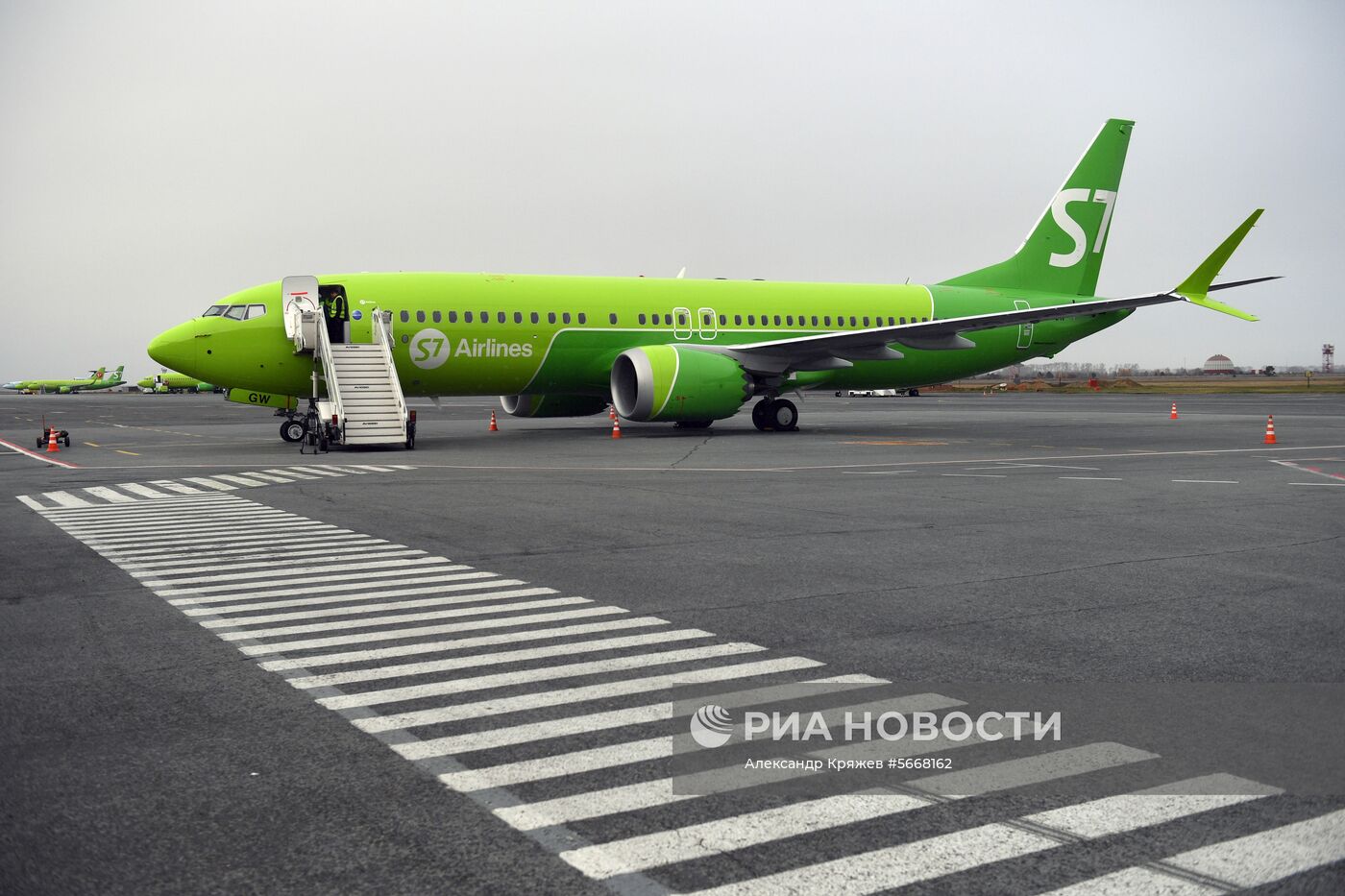 S7 получила первый в России Boeing 737 MAX