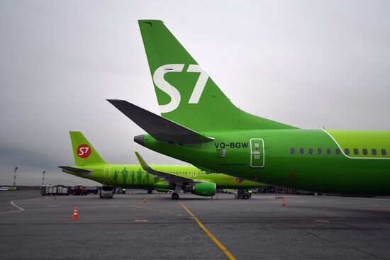 S7 получила первый в России Boeing 737 MAX