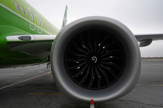 S7 получила первый в России Boeing 737 MAX