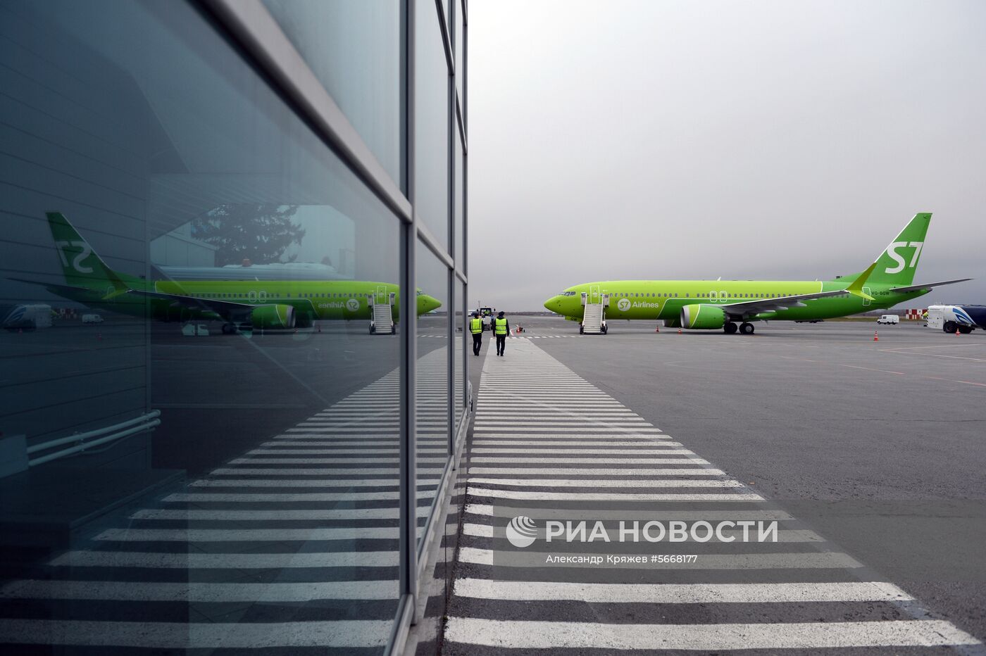 S7 получила первый в России Boeing 737 MAX