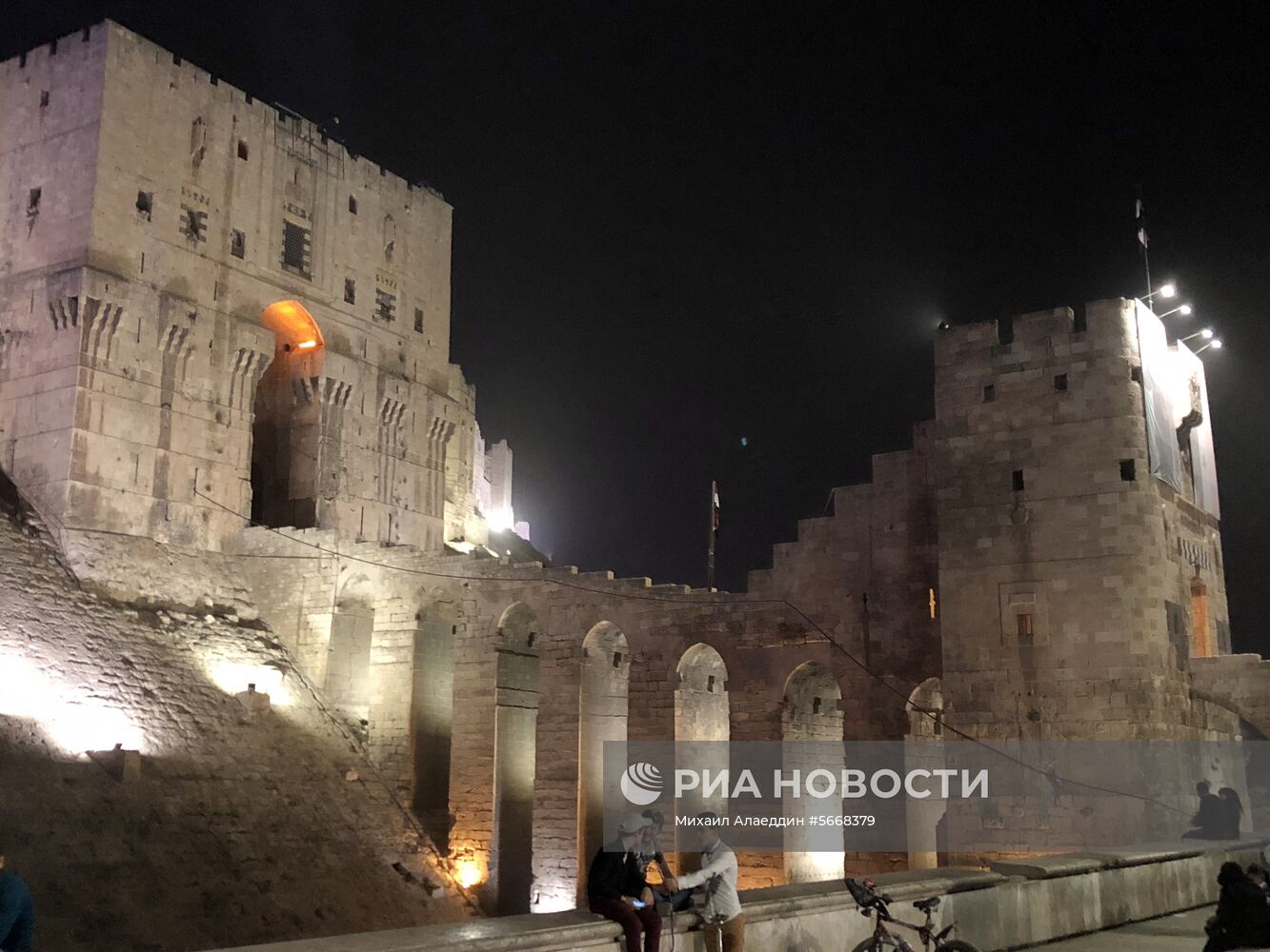 Город Алеппо в Сирии