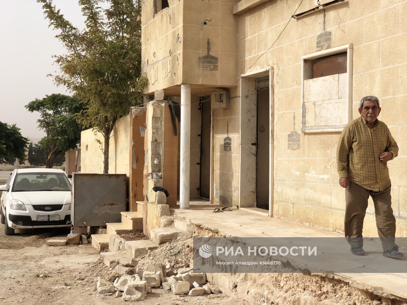 Город Алеппо в Сирии