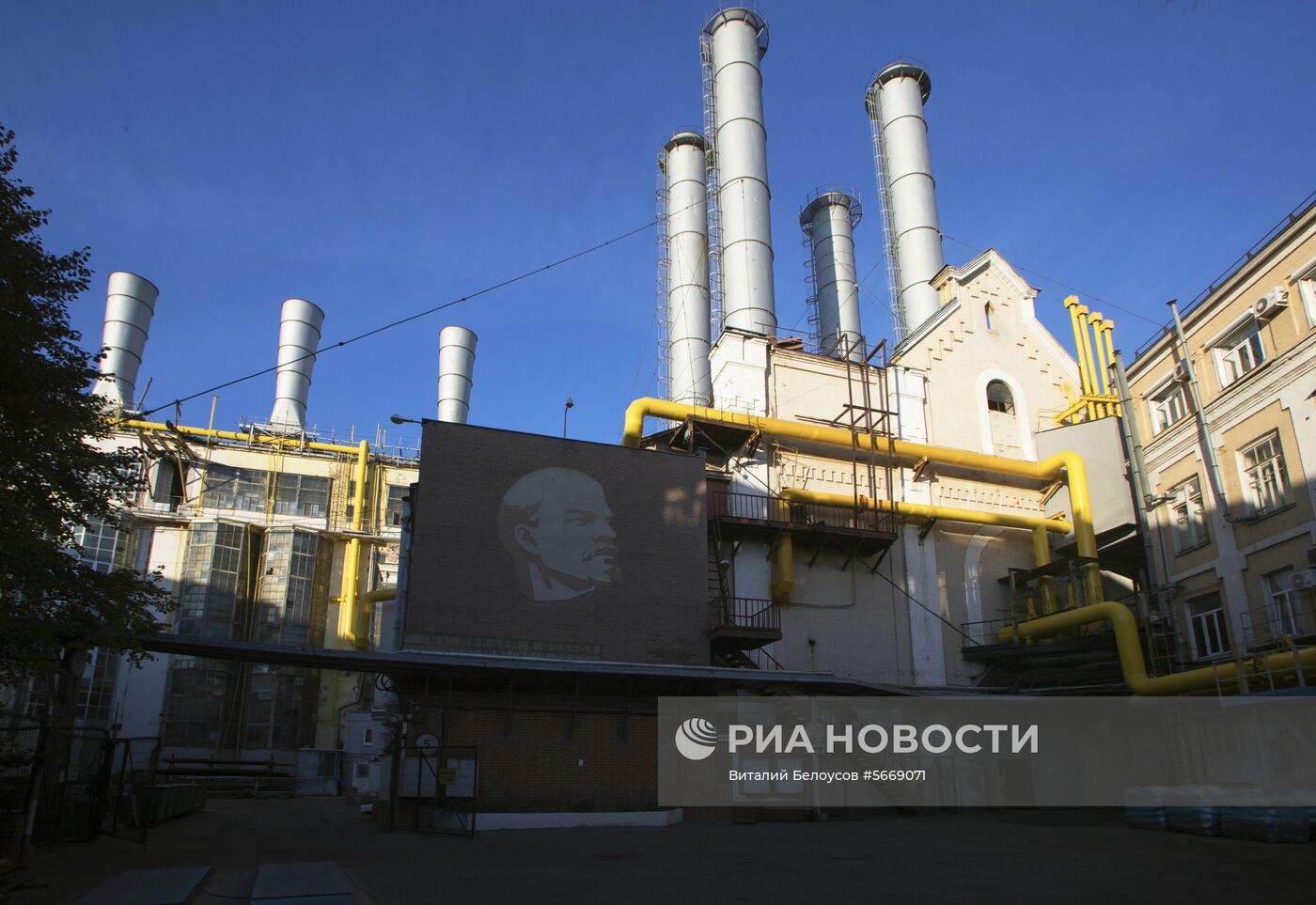 Электростанция ГЭС-1 в Москве 