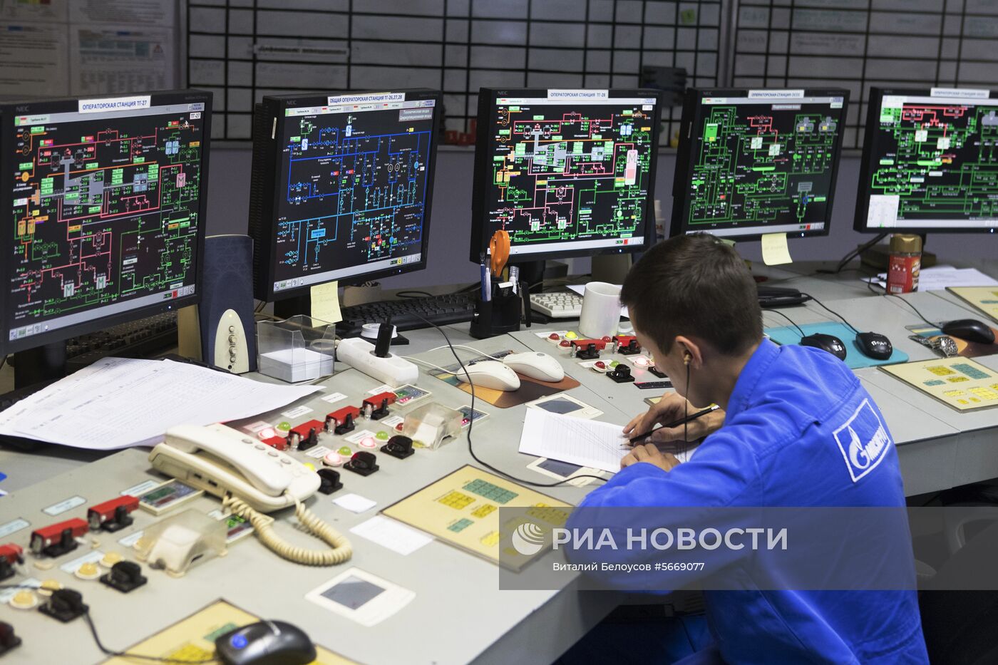 Электростанция ГЭС-1 в Москве 