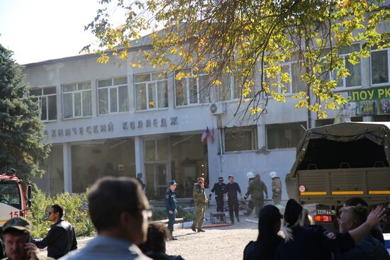 Нападение на керченский колледж