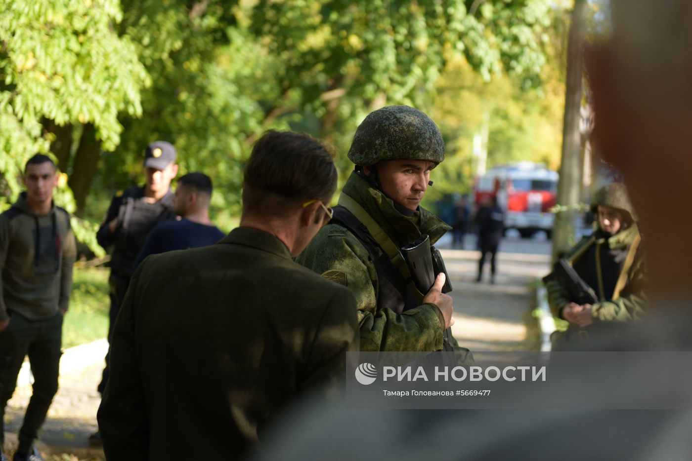 Нападение на керченский колледж