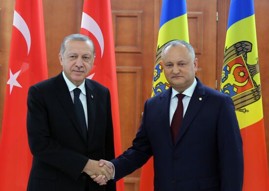 Визит президента Турции Р. Т. Эрдогана в Кишинёв