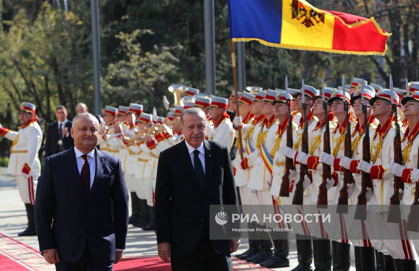 Визит президента Турции Р. Т. Эрдогана в Кишинёв