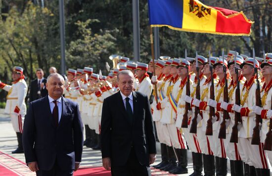 Визит президента Турции Р. Т. Эрдогана в Кишинёв
