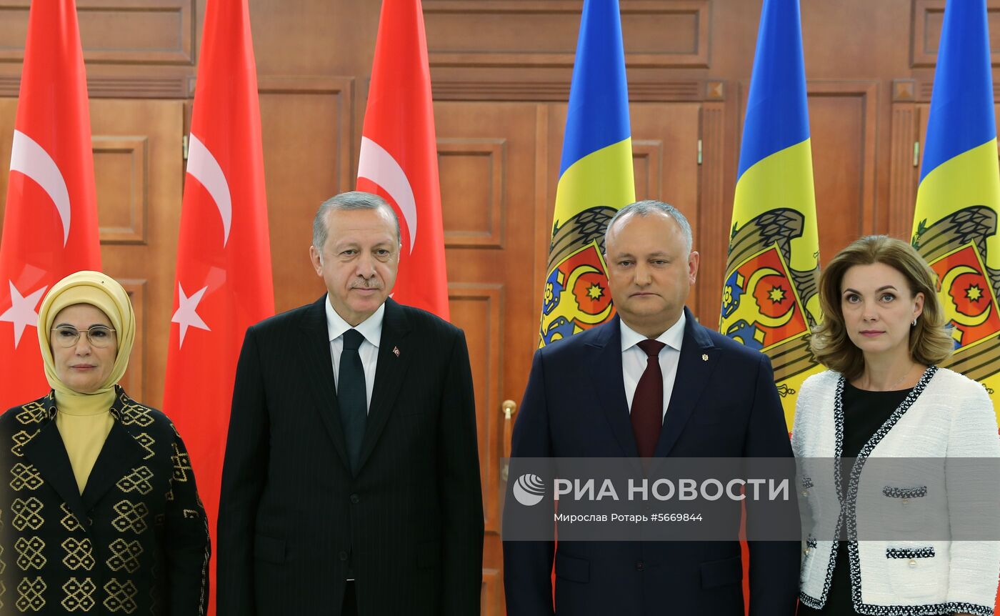 Визит президента Турции Р. Т. Эрдогана в Кишинёв