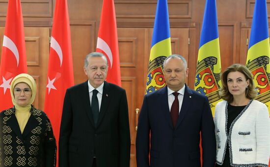 Визит президента Турции Р. Т. Эрдогана в Кишинёв