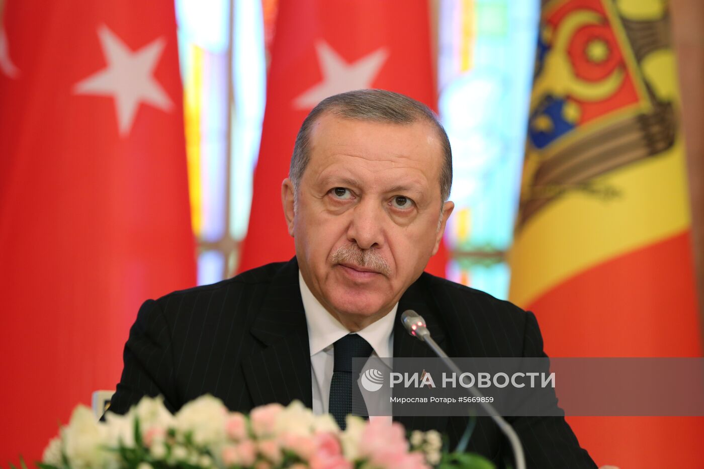 Визит президента Турции Р. Т. Эрдогана в Кишинёв