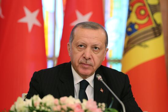 Визит президента Турции Р. Т. Эрдогана в Кишинёв