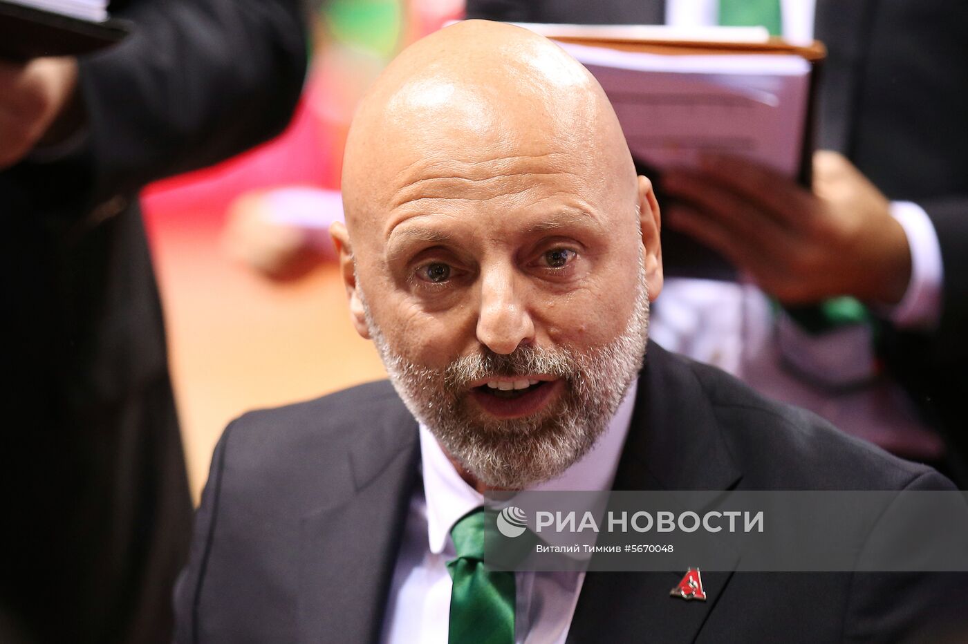 Баскетбол. Кубок Европы. Матч "Локомотив-Кубань" - "Тофаш"