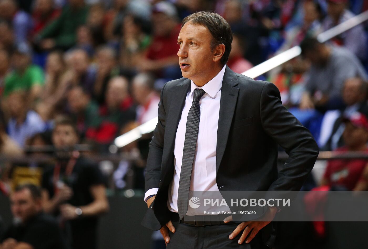 Баскетбол. Кубок Европы. Матч "Локомотив-Кубань" - "Тофаш"