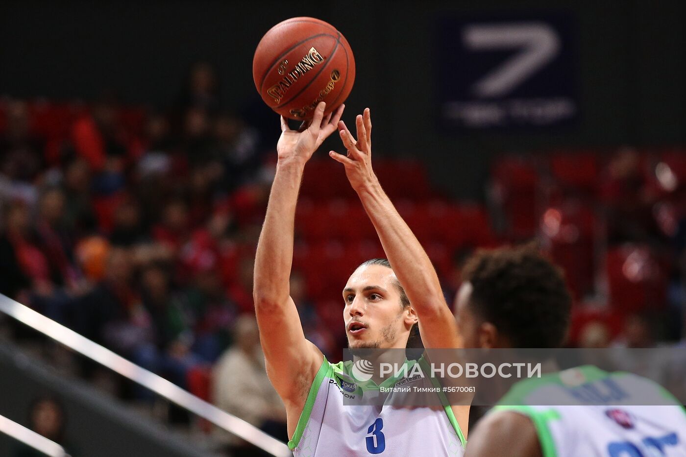 Баскетбол. Кубок Европы. Матч "Локомотив-Кубань" - "Тофаш"