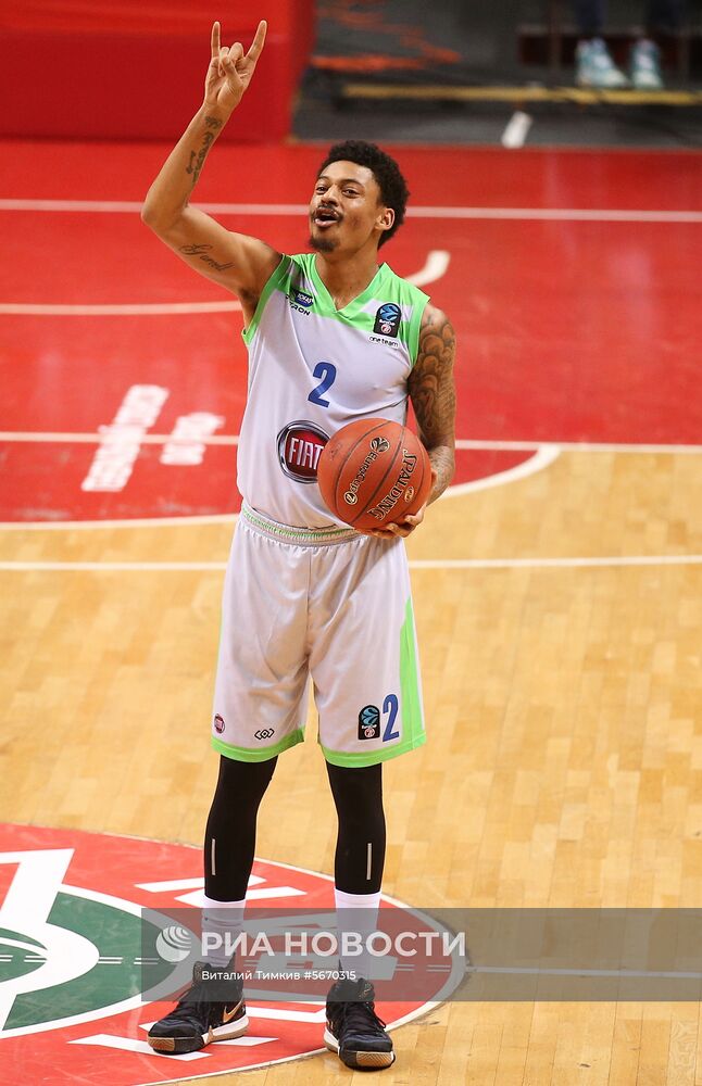 Баскетбол. Кубок Европы. Матч "Локомотив-Кубань" - "Тофаш"