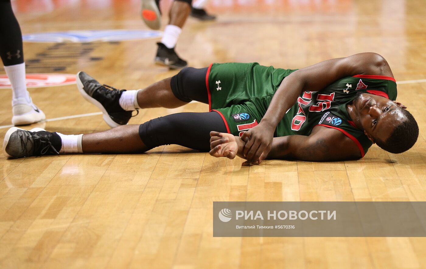 Баскетбол. Кубок Европы. Матч "Локомотив-Кубань" - "Тофаш"