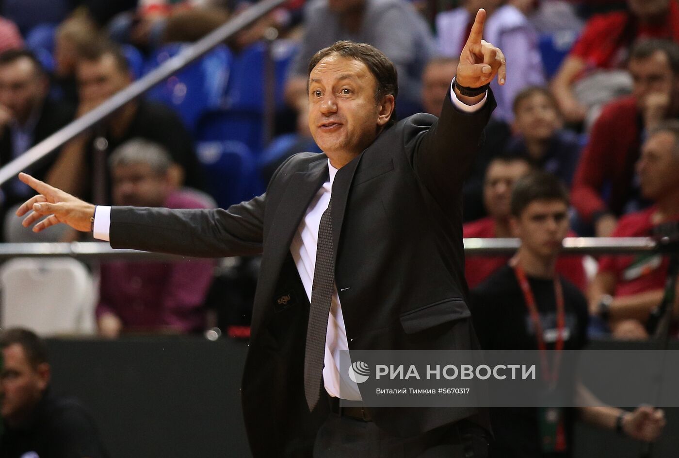 Баскетбол. Кубок Европы. Матч "Локомотив-Кубань" - "Тофаш"