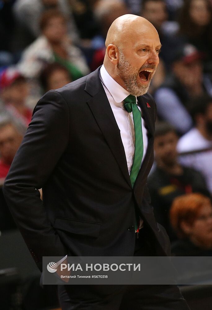 Баскетбол. Кубок Европы. Матч "Локомотив-Кубань" - "Тофаш"