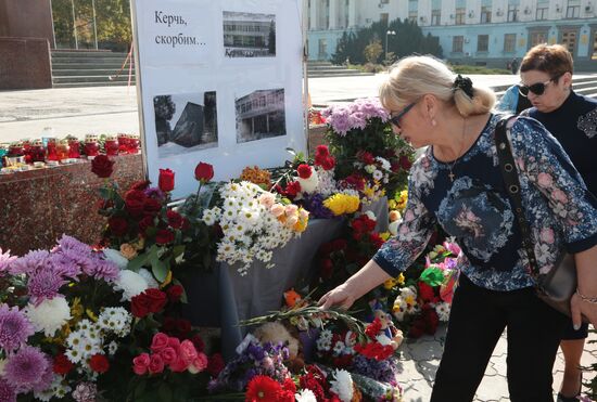 В Крыму объявили трехдневный траур в связи с трагедией в Керчи