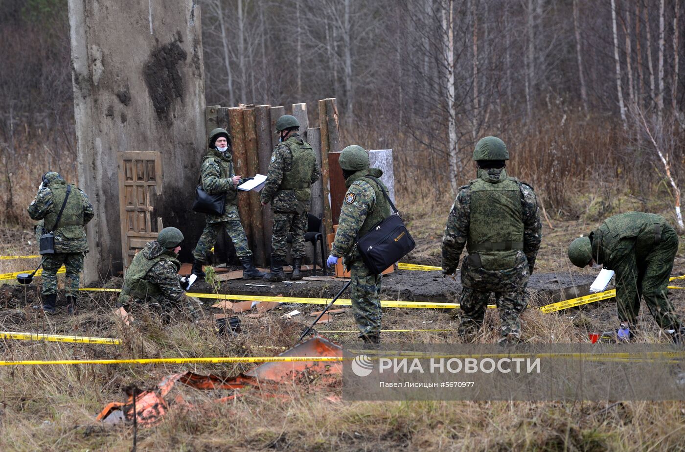 Учебные сборы сотрудников следственного комитета в Свердловской области