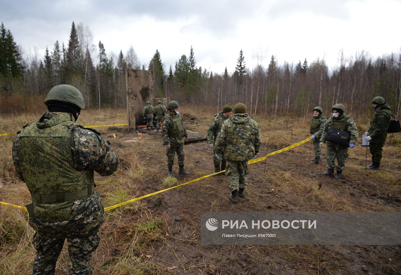 Учебные сборы сотрудников следственного комитета в Свердловской области