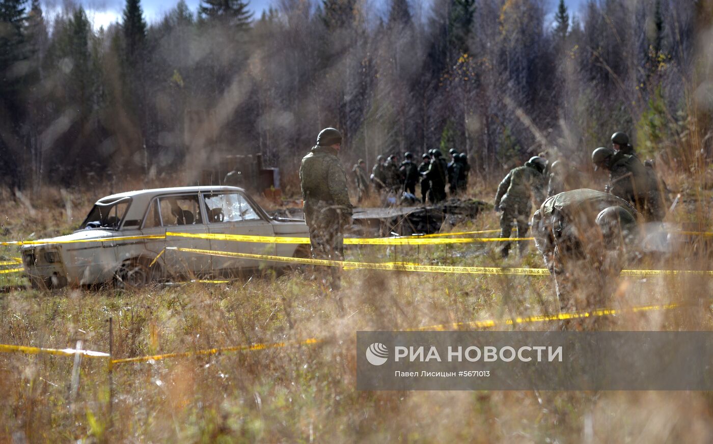 Учебные сборы сотрудников следственного комитета в Свердловской области