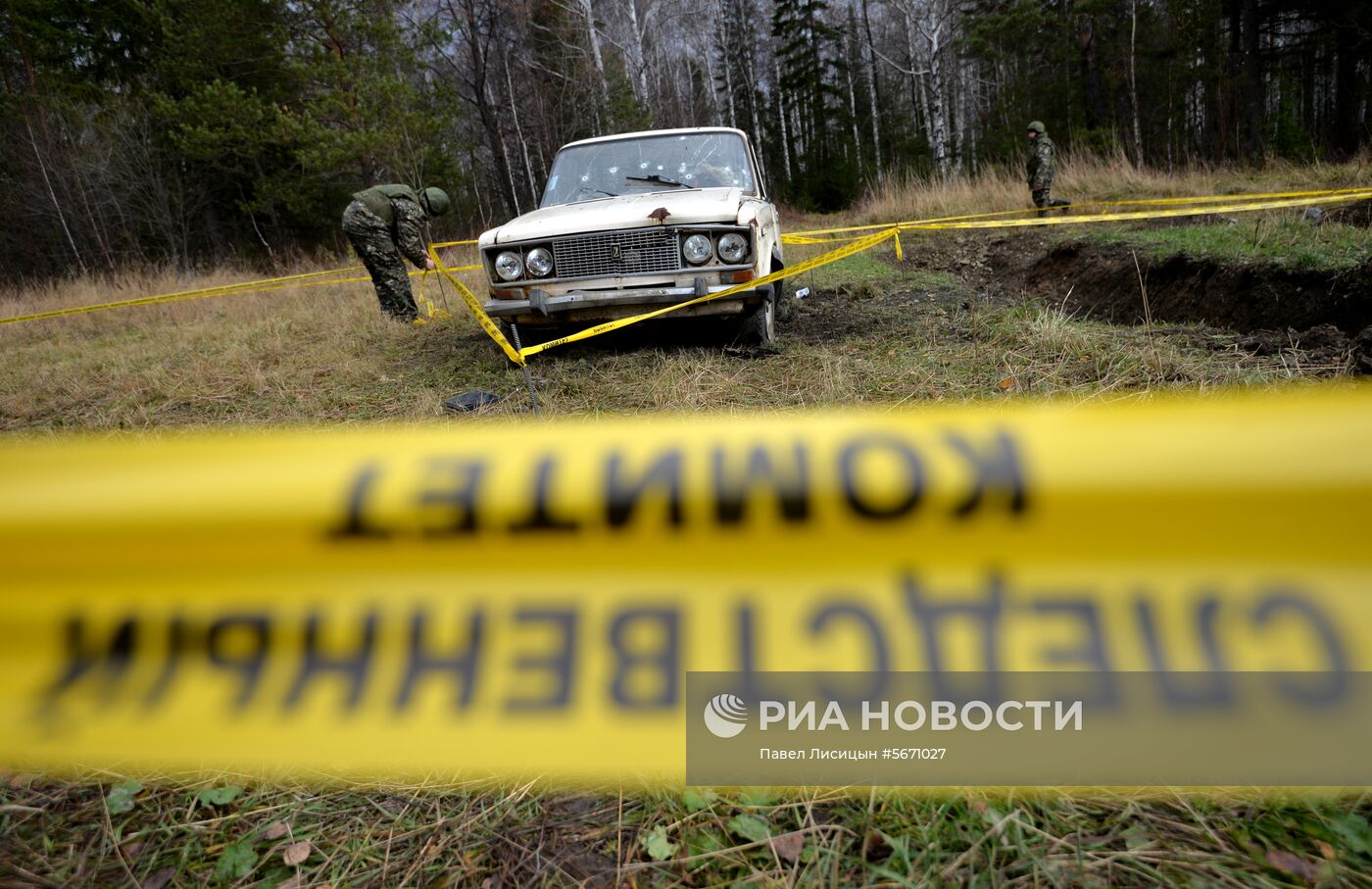 Учебные сборы сотрудников следственного комитета в Свердловской области