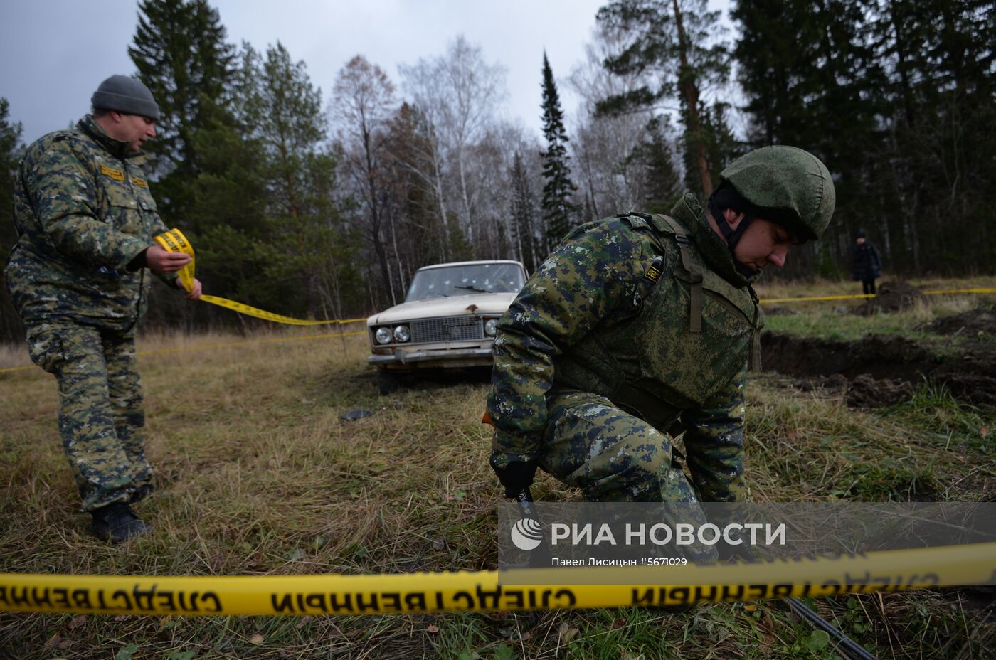 Учебные сборы сотрудников следственного комитета в Свердловской области